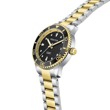 Load image into Gallery viewer, Heritor Automatic Bexley Stainless Steel-Band Watch - Black/Gold - HERHS4505
