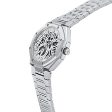 Load image into Gallery viewer, Heritor Automatic Titan Stainless Steel-Band Watch - Silver/Blue - HERHS4601
