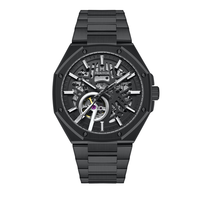Heritor Automatic Titan Stainless Steel-Band Watch - HERHS4603