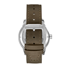 Load image into Gallery viewer, Heritor Automatic Marshall Leather-Band Watch - Brown - HERHS4701

