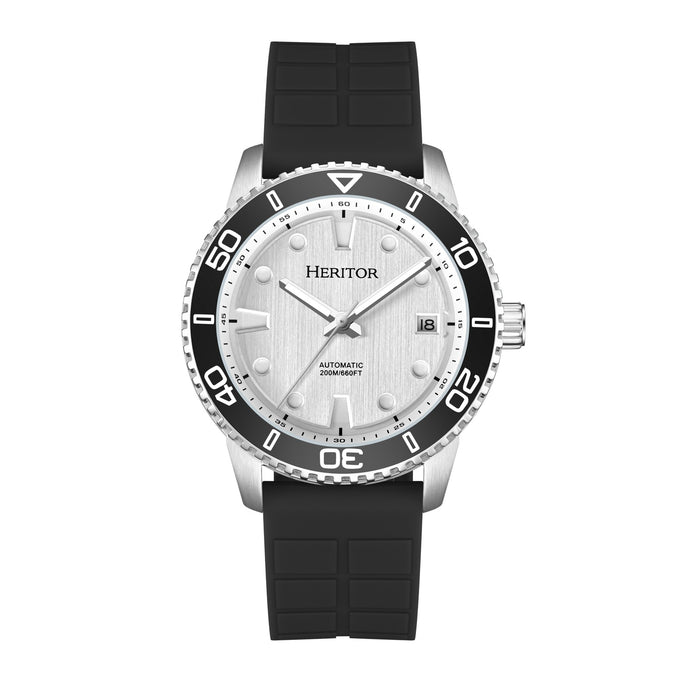 Heritor Automatic Marshall Leather-Band Watch - HERHS4705