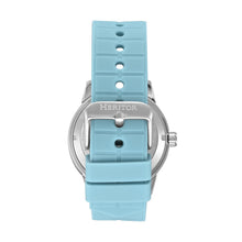 Load image into Gallery viewer, Heritor Automatic Marshall Stainless Rubber-Strap Watch - Light Blue - HERHS4708

