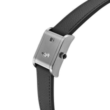 Load image into Gallery viewer, Heritor Automatic Ramses Leather-Band Watch - Silver/Black - HERHS4901
