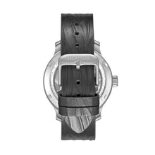 Load image into Gallery viewer, Heritor Automatic Marcell Leather-Band Watch - Silver/Black - HERHS5101
