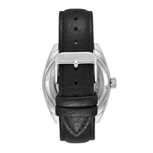 Load image into Gallery viewer, Heritor Automatic Symphony Leather-Band Watch - Silver/Black - HERHS5202
