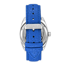 Load image into Gallery viewer, Heritor Automatic Symphony Leather-Band Watch - Silver/Blue - HERHS5203
