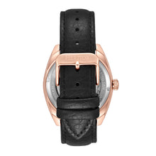 Load image into Gallery viewer, Heritor Automatic Symphony Leather-Band Watch - Rose Gold/Black - HERHS5204
