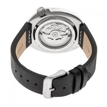 Load image into Gallery viewer, Heritor Automatic Morrison Leather-Band Watch w/Date - Black/Silver - HERHR7601
