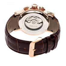 Load image into Gallery viewer, Heritor Automatic Kingsley Leather-Band Watch - Rose Gold/White - HERHR4804
