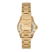 Load image into Gallery viewer, Heritor Automatic Lucius Bracelet Watch w/Date - Gold/Blue  - HERHR7804
