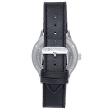 Load image into Gallery viewer, Heritor Automatic Dayne Leather-Band Watch w/Date - Silver/Red - HERHS2604
