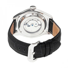 Load image into Gallery viewer, Heritor Automatic Barnes Leather-Band Watch w/Date - Silver - HERHR7101
