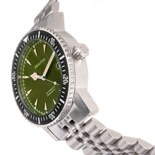 Load image into Gallery viewer, Heritor Automatic Dalton Bracelet Watch w/Date - Olive - HERHS2004
