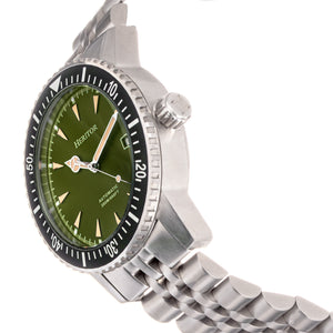 Heritor Automatic Dalton Bracelet Watch w/Date - Olive - HERHS2004