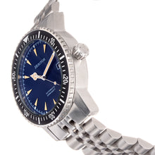 Load image into Gallery viewer, Heritor Automatic Dalton Bracelet Watch w/Date - Navy - HERHS2002
