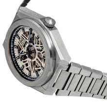 Load image into Gallery viewer, Heritor Automatic Atlas Bracelet Watch - White &amp; Black - HERHS1305
