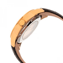 Load image into Gallery viewer, Heritor Automatic Windsor Semi-Skeleton Leather-Band Watch - Rose Gold/Black - HERHR4206
