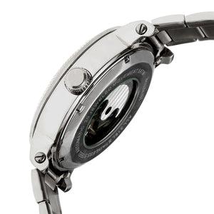 Heritor Automatic Aries Skeleton Dial Bracelet Watch - Silver/White - HERHR4401