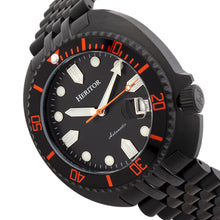 Load image into Gallery viewer, Heritor Automatic Morrison Special Edition Bracelet Watch w/Date - Black - HERHR7615

