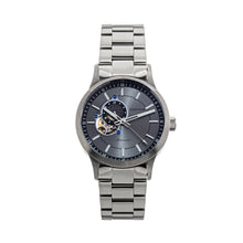 Load image into Gallery viewer, Heritor Automatic Oscar Semi-Skeleton Bracelet Watch - Grey/Silver - HERHS1008
