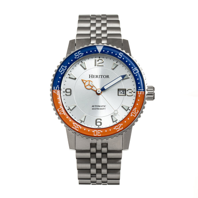 Heritor Automatic Dominic Bracelet Watch w/Date - HERHR9802