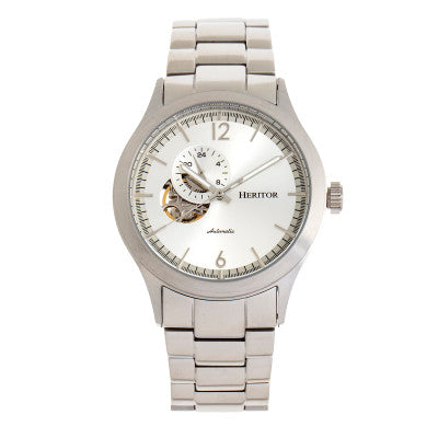 Heritor Automatic Antoine Semi-Skeleton Bracelet Watch - HERHR8501