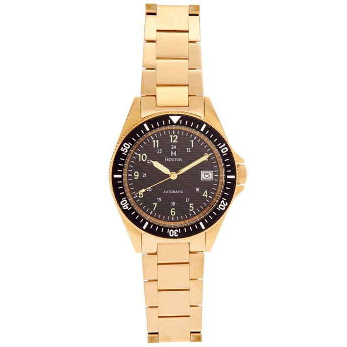 Heritor Automatic Calder Bracelet Watch w/Date - HERHS2802