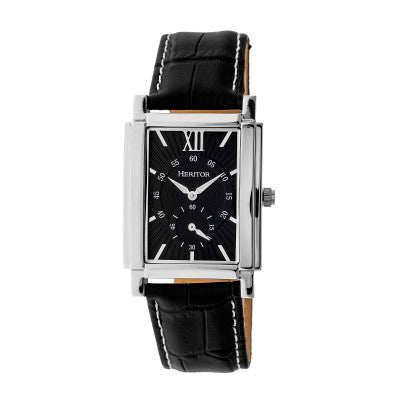 Heritor Automatic Frederick Leather-Band Watch - HERHR6102