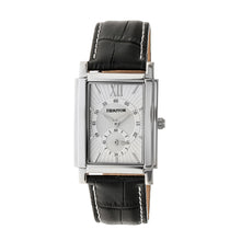 Load image into Gallery viewer, Heritor Automatic Frederick Leather-Band Watch - Silver - HERHR6101
