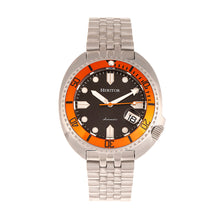 Load image into Gallery viewer, Heritor Automatic Morrison Bracelet Watch w/Date - Orange/Black - HERHR7613
