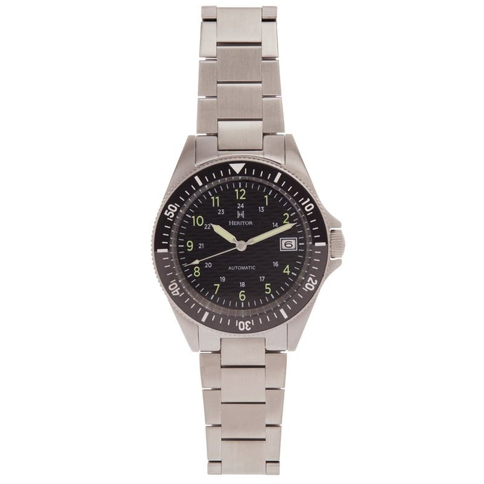 Heritor Automatic Calder Bracelet Watch w/Date - HERHS2801