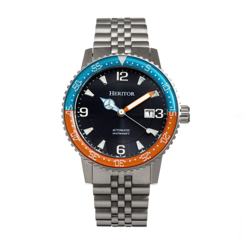 Heritor Automatic Dominic Bracelet Watch w/Date