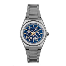 Load image into Gallery viewer, Heritor Automatic Atlas Bracelet Watch - Blue &amp; White - HERHS1301
