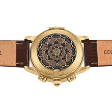 Load image into Gallery viewer, Heritor Automatic Apostle Leather Band Watch w/ Day-Date - Brown/Gold - HERHS2703
