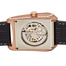 Load image into Gallery viewer, Heritor Automatic Wyatt Skeleton Watch - Gold/Black - HERHS3105
