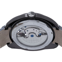 Load image into Gallery viewer, Heritor Automatic Roman Semi-Skeleton Leather-Band Watch - Gunmetal/Gray - HERHS2206
